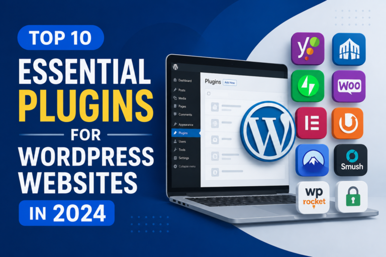 Top 10 Essential Plugins for WordPress Websites in 2024